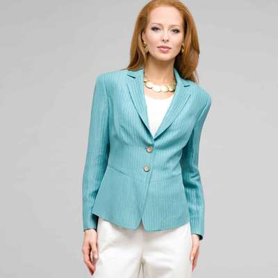 2 ボタンフロントジャケット