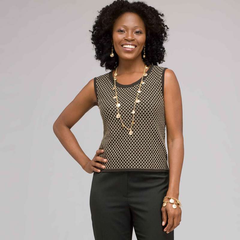 ドット柄シェル, ローレル/ チノ, large image number 0